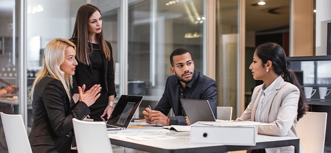 Speaking up at meetings